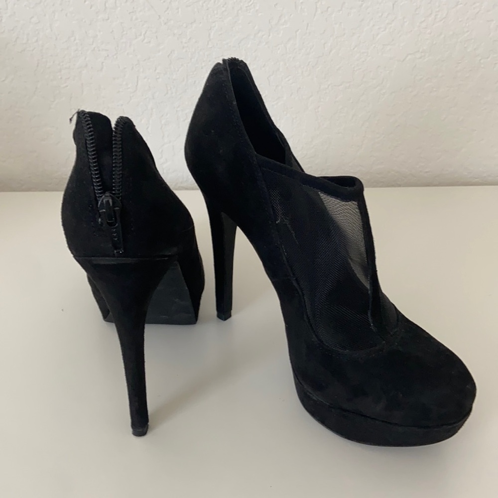 Jessica Simpson Black Sexy Ankle Booties